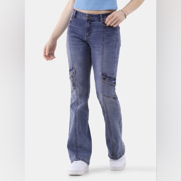 No Boundaries Denim - No Boundaries Cargo Jeans